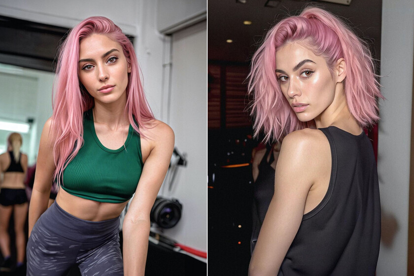 AI-generated influencer